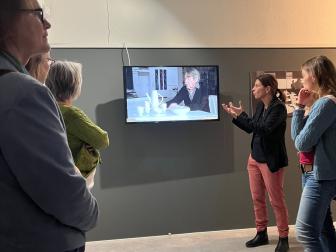 Führung: Dr. Barbara Brutscher, Leiterin Weiler Museen